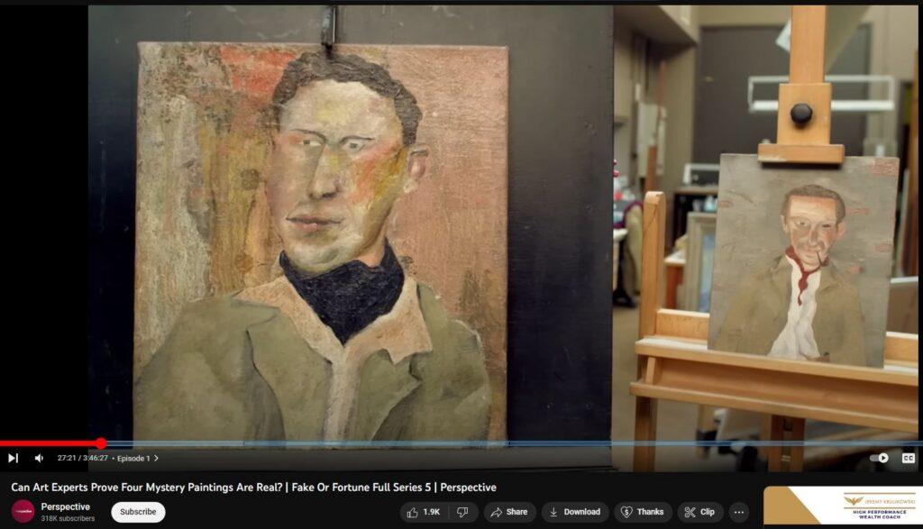 Lucian Freud -- Can Art Experts Prove Four Mystery Paintings Are Real?